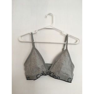 Calvin Klein Cotton Triangle Bralette